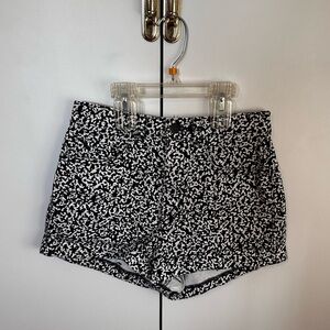American apparel animal print mom shorts in size 25.